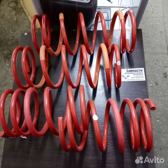 Пружины фобос спорт с занижением 50 мм ваз 2108