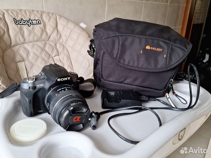 Зеркальный фотоаппарат Sony Alpha dslr-A330 Kit