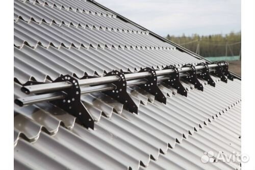 Снегозадержатель Гранд Лайн Усиленный 3м Комплект