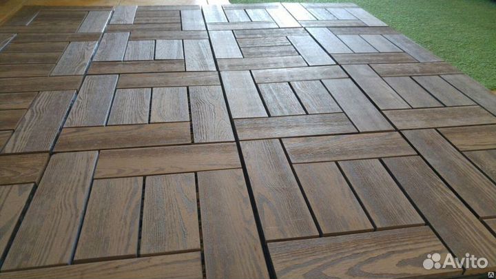 Садовый паркет