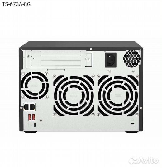 TS-673A-8G, Сетевое хранилище NAS qnap TS-673A 6x3.5
