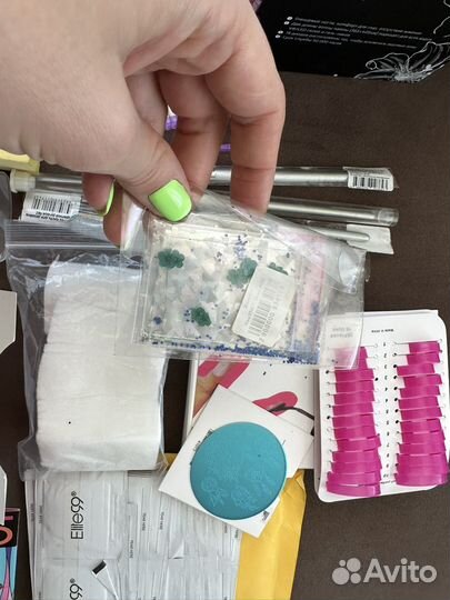 Набор для покрытия ногтей гель-лаком, гелем