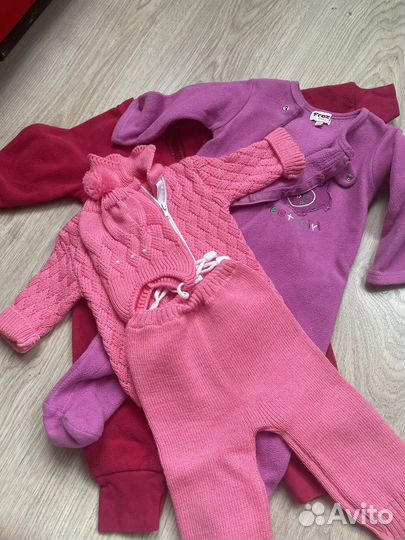 Вещи на девочку 62-74