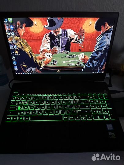 Игровой ноутбук 1050ti 4gb Hp gaming 15 full hd