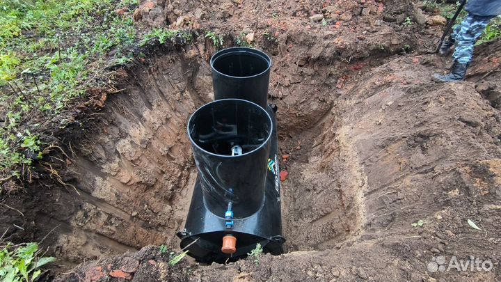 Монтаж септиков под ключ
