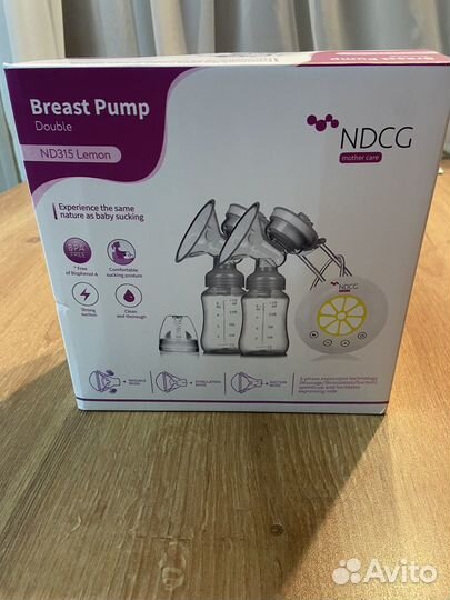 Молокоотсос электрический двойной