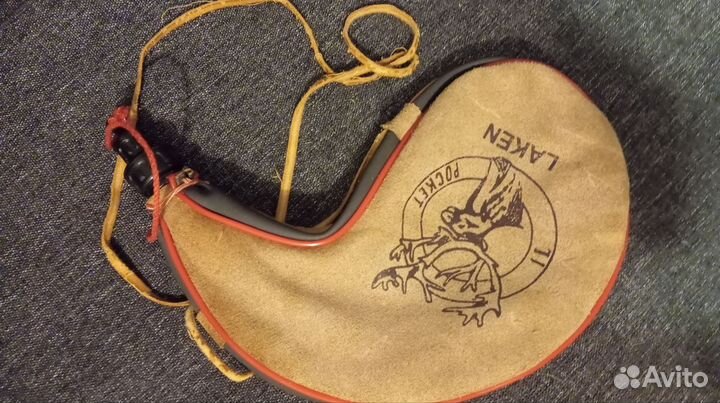 Фляжка-бурдюк натуральная замша Испания 1 л