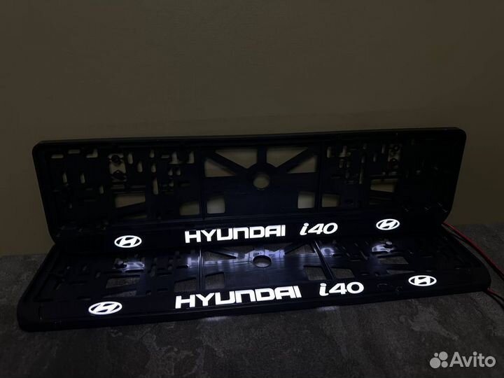 Номерные рамки с подсветкой ваш дизайн