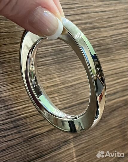 Набор из 6 Посеребренных колец для салфеток