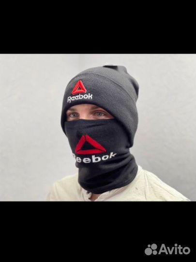 Комплект шапка и снуд