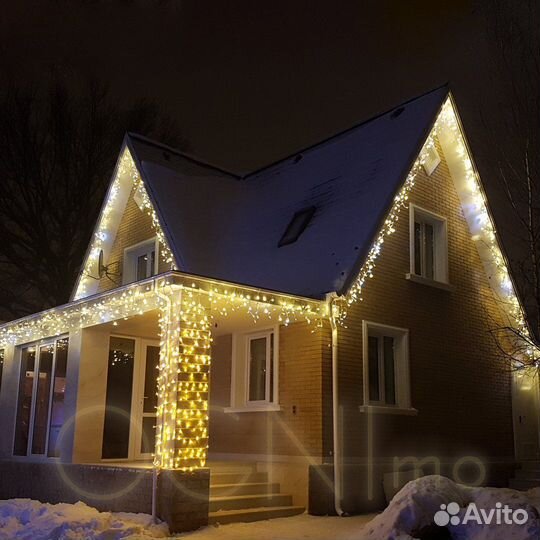 Монтаж гирлянд