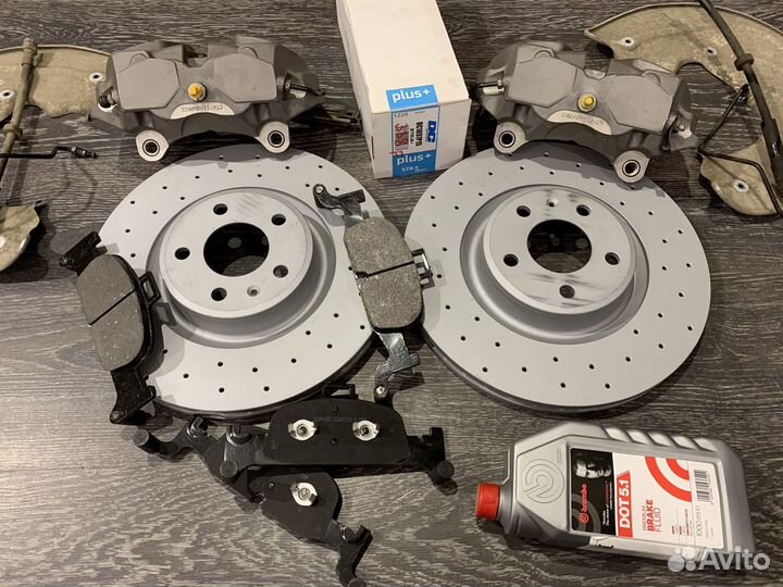 Тормоза 4-поршневые Audi B9 A4 A5 Q5