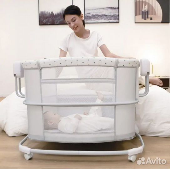 Детская люлька колыбель электрическая