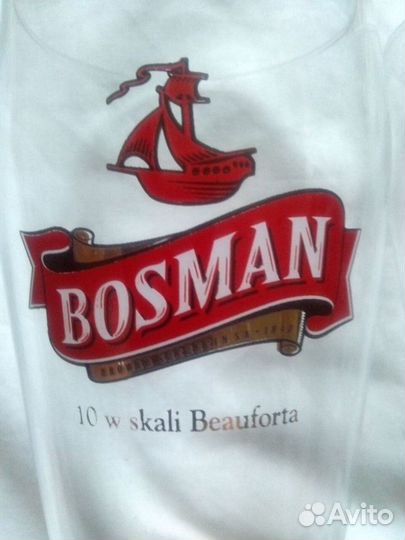 Бокал для пива Bosman (Чехия) 0,5 литров стекло