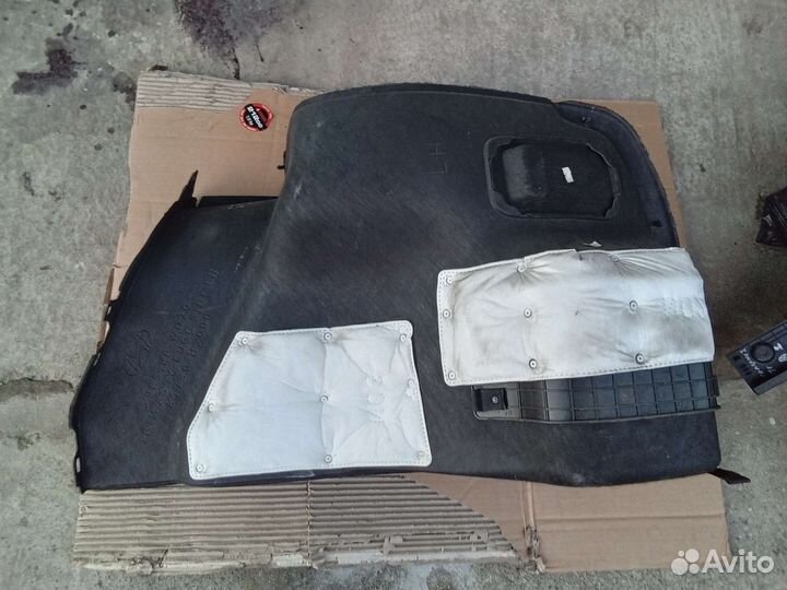 Хундай солярис 2 обшивка багажника
