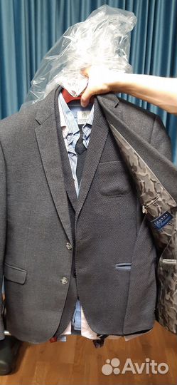 Зимнее Мужское пальто, размер 48