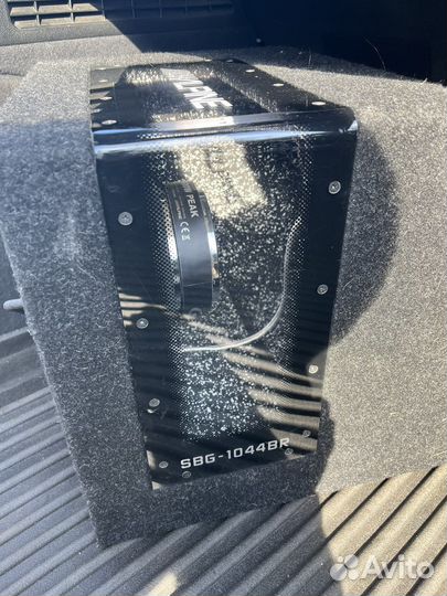 Сабвуфер alpine