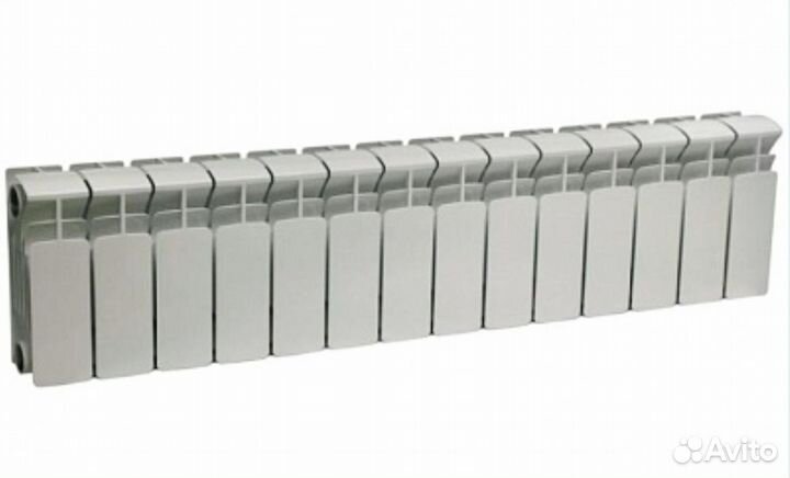 Радиатор отопления алюминиевый 200*100