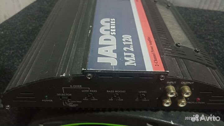 Автомобильный сабвуфер, усилитель