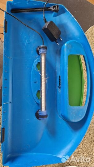 Аквариум aquael 25 л. С рыбками