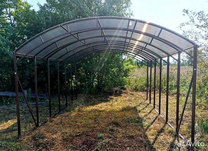 Нaвеc из поликaрбоната 3,65 х 6,00м