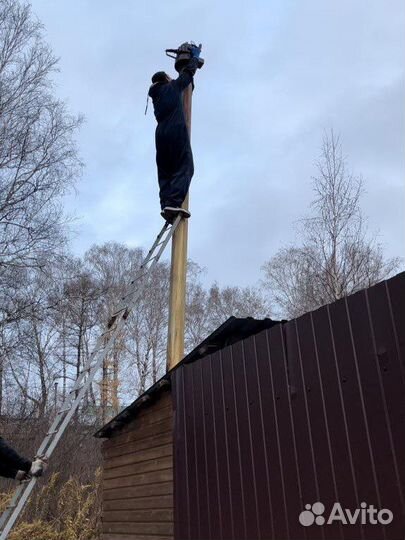 Чистка дымохода любой сложности