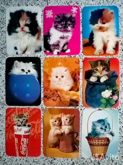 Карманные календари. Иностранные открытки. Марки