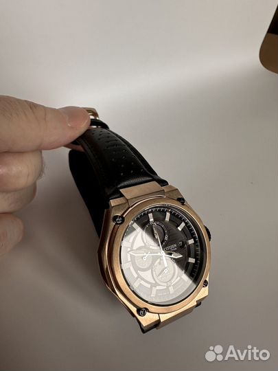 Наручные часы Citizen eco drive gold tone