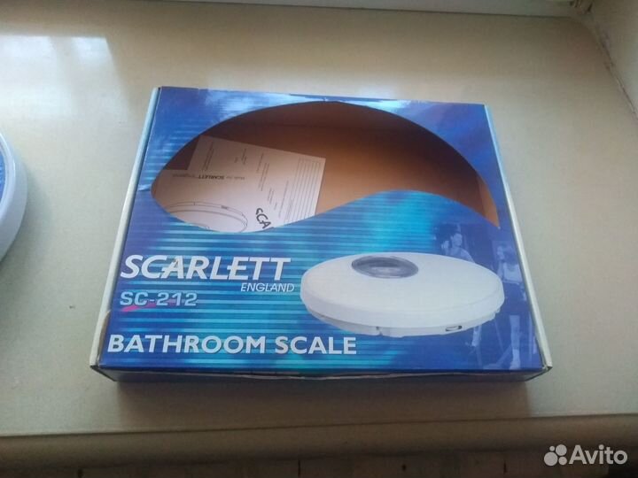 Весы напольные механические новые Scarlett (англия