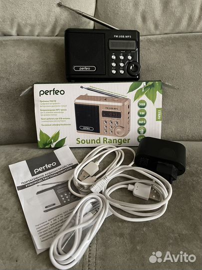 Радиоприёмник Perfeo Sound Ranger SV922 черный
