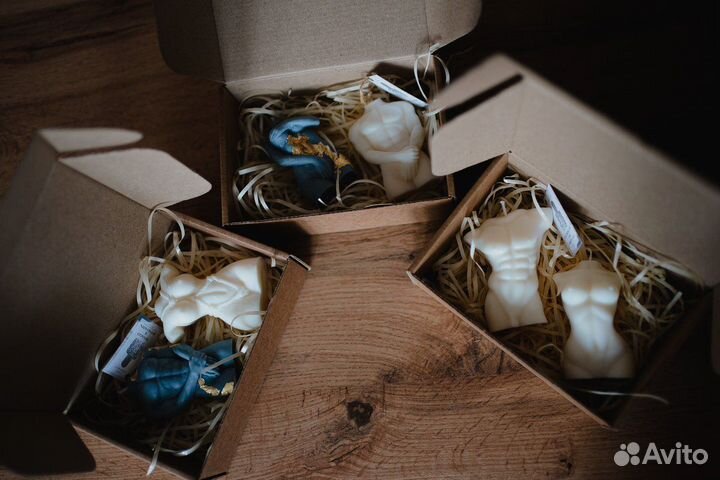 Подарочный набор свечей тела мужское / женское