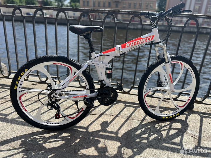 Велосипед складной на литых дисках