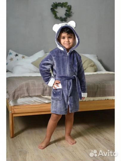 Мужской махровый халат