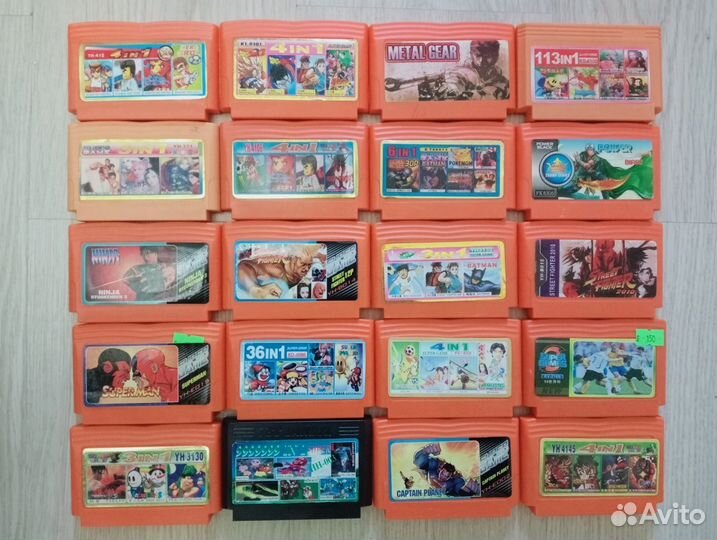 Картриджи dendy