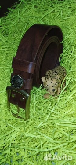 Мужской ремень из натуральной кожи