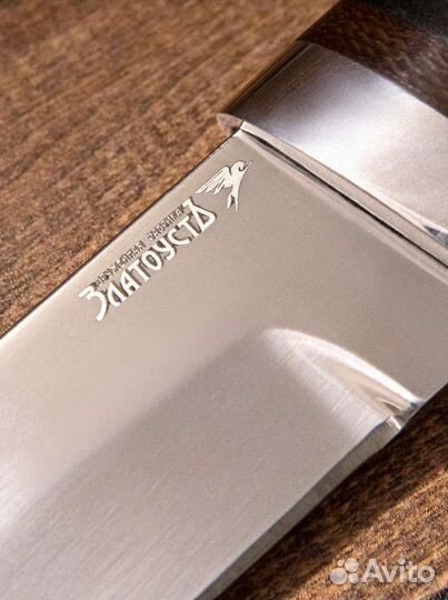 Охотничий нож с гравировкой 95Х18 Волк