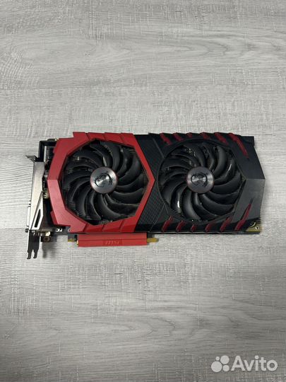 Видеокарта gtx 1070 msi gaming x 8gb