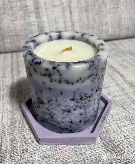 Ароматизированные свечи ручной работы. Подарок