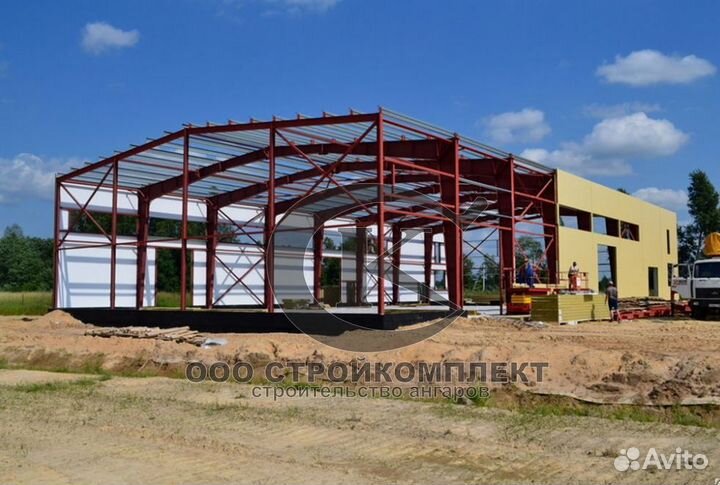 Быстровозводимые Ангары Склады Навесы Магазины xc1