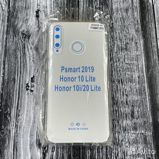 Чехол прозрачный для Honor 10i / P SMART 2019