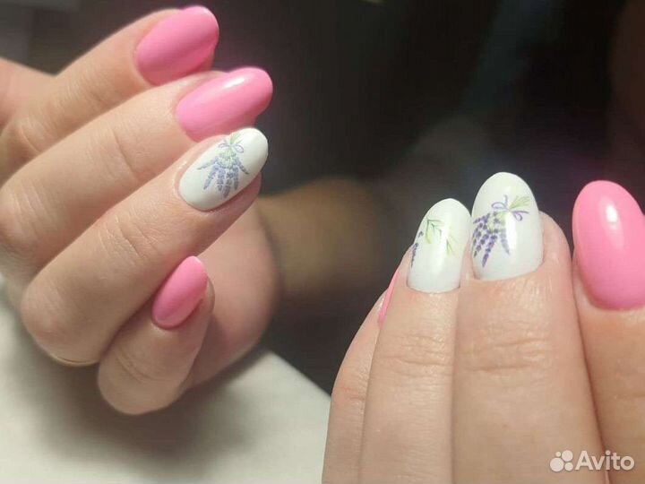 Наращивание ногтей на дому