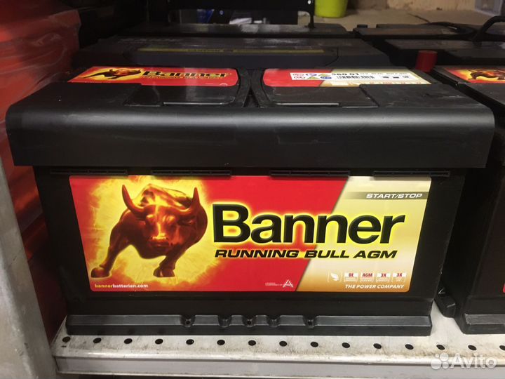 Аккумулятор 80 AGM Banner