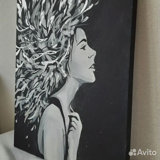 Картина акрилом 