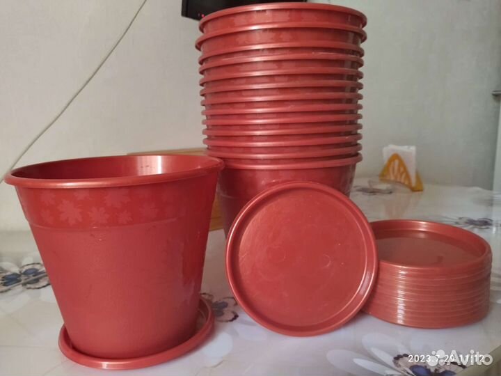 Цветочные горшки