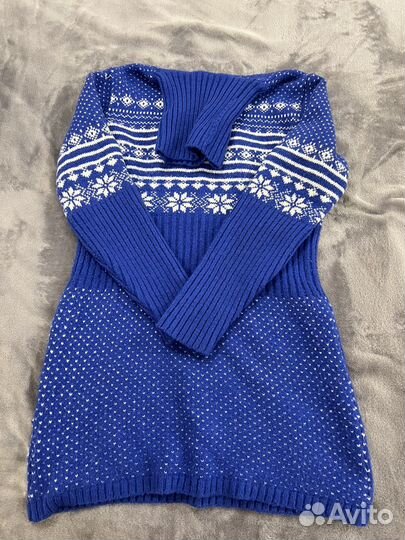 Платье теплое