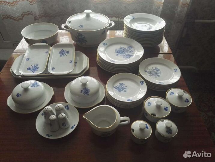 Сервиз столовый Kahla гдр 49 предметов тарелки