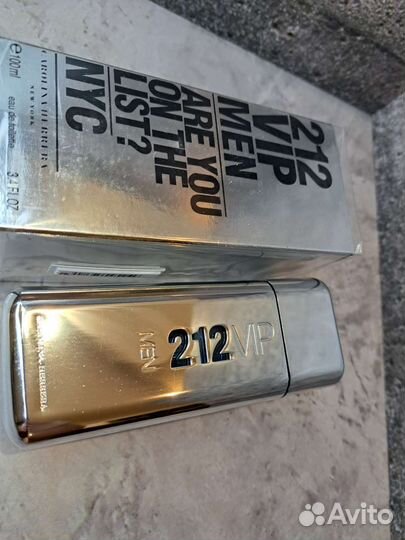 Духи Carolina herrera 212 Vip men toilette