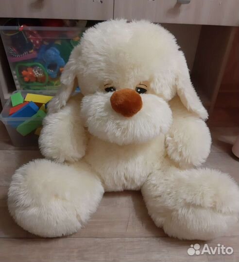 Брльшая мягкая игрушка Собака