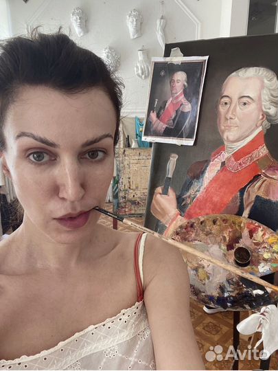 Портрет на холсте по фото Картина маслом на заказ