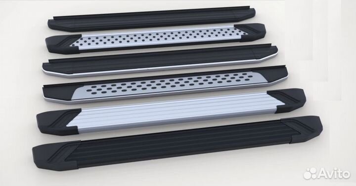 Пороги подножки алюминиевые Can Otomotiv (Турция)